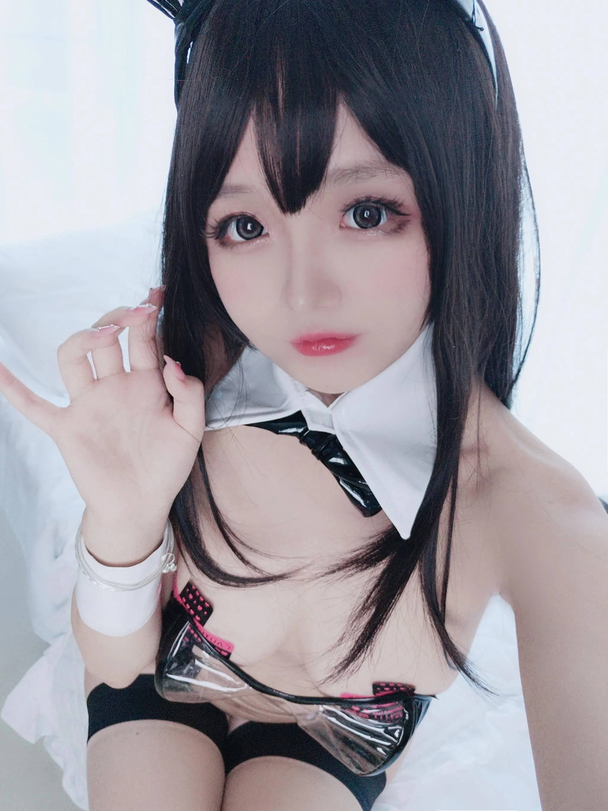 日奈娇 – NO.47 透明兔女郎 [60P]插图1